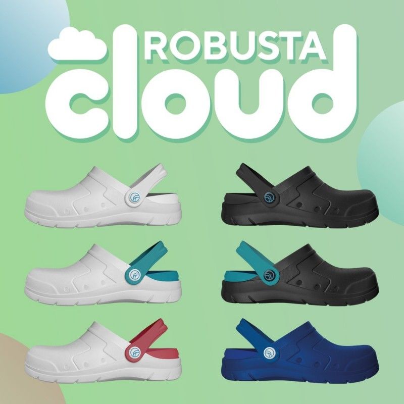 Zuecos Cloud 4M EVA Nitrilo | Antideslizante Profesional