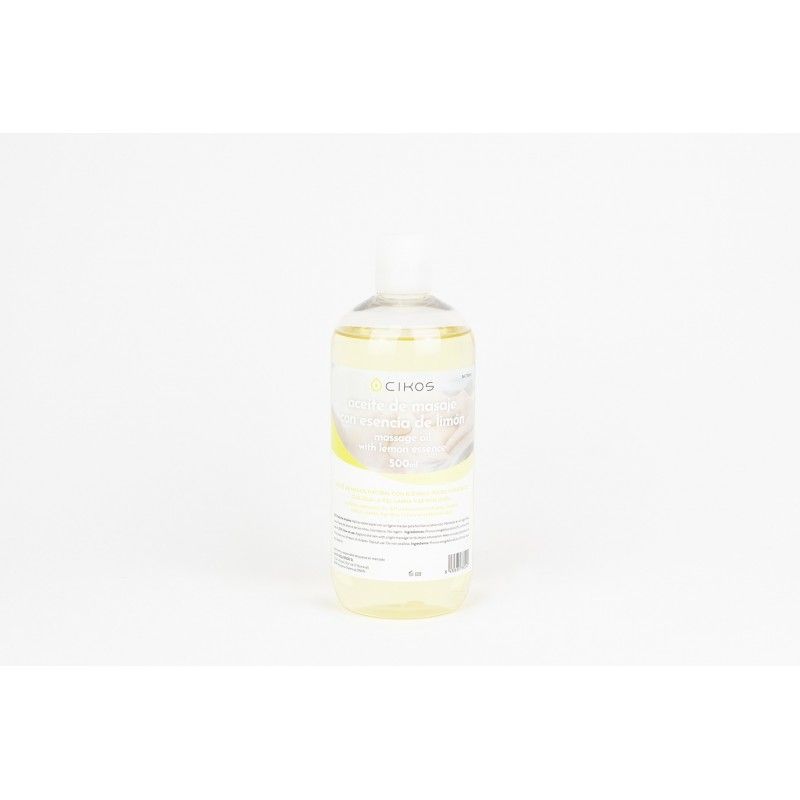 ACEITE DE MASAJE CON ESENCIA DE LIMÓN
