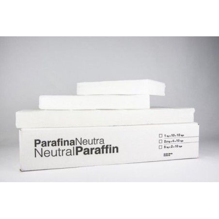 Bloque de Parafina Neutra para Fisioterapia | 1,25-5 Kg
