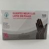 Guantes Látex Negro Sin Polvo 1000ud | Uso Sanitario