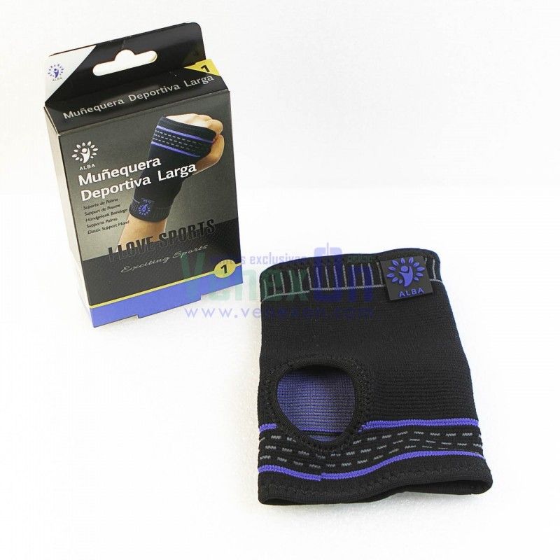 MUÑEQUERA DEPORTIVA LARGA PREMIUM